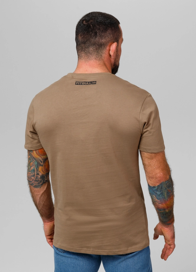 Koszulka męska T-Shirt Pit Bull Pitbull Hilltop 25 coyote brązowa