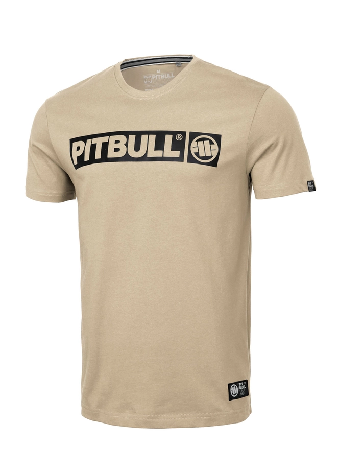 Koszulka męska T-Shirt Pit Bull Pitbull Hilltop 25 beżowa