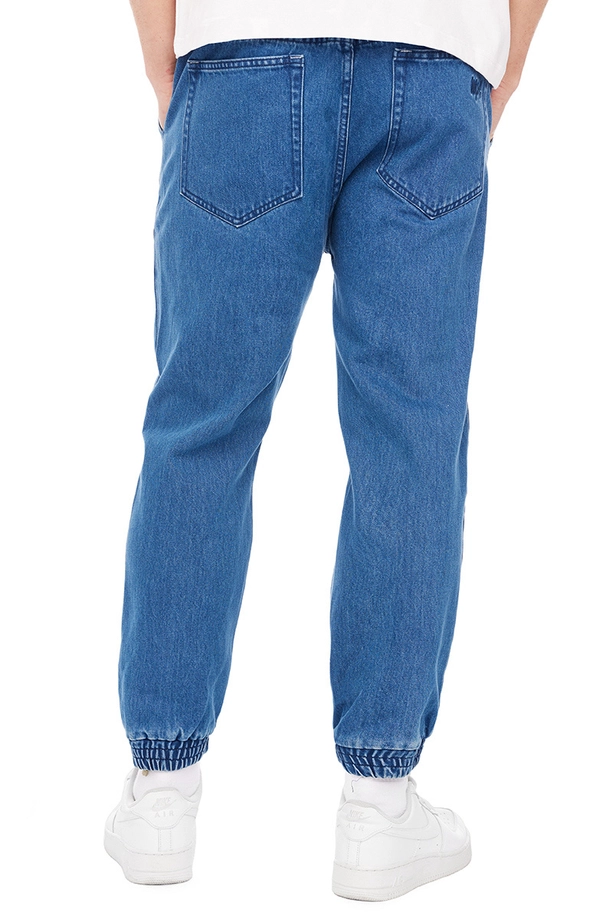 Spodnie męskie Jogger Jeans Mass Denim Signature 2.0 '25 niebieskie