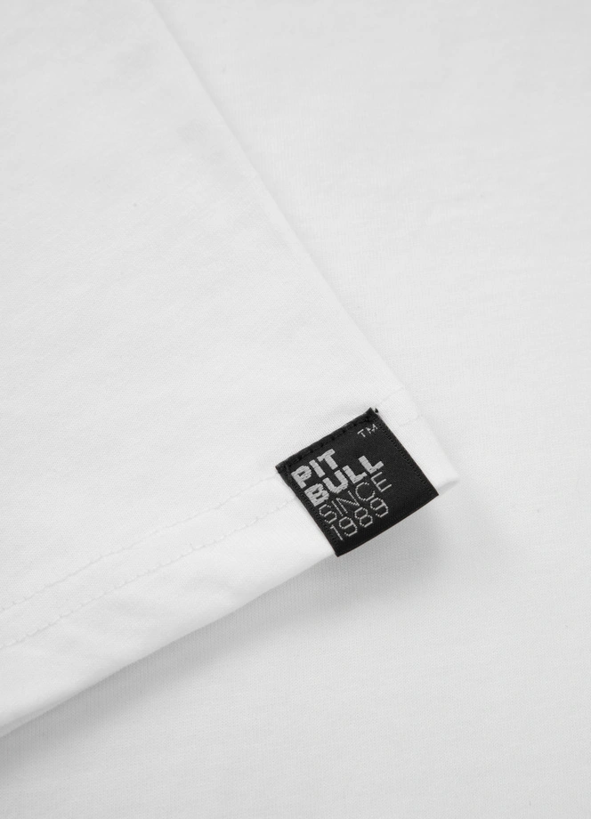 Koszulka męska T-Shirt Pitbull Devil's Deville biała