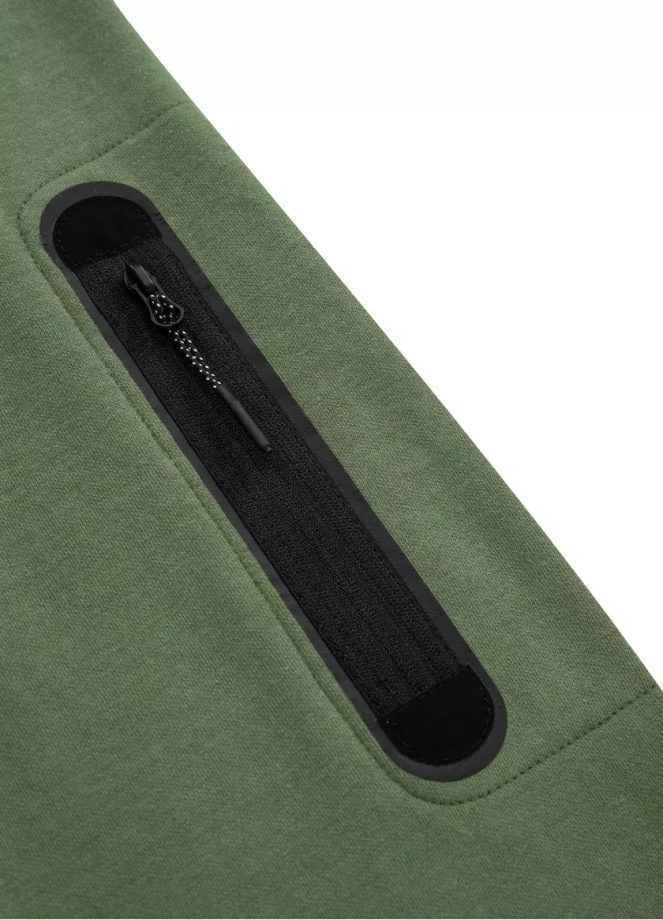 Bluza męska Pitbull Stafford 23 Pit Bull hooded zielona