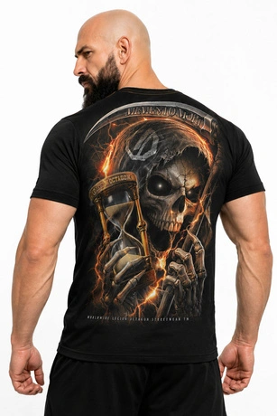 Koszulka męska T-shirt Octagon Memento Mori czarna