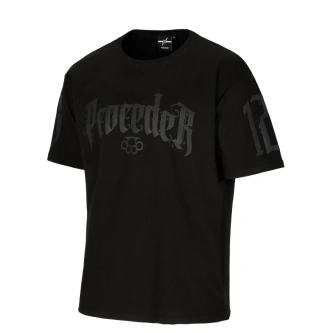 Koszulka męska T-shirt oversize Chada Proceder 1312 czarna