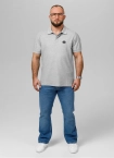 Koszulka męska Polo Pitbull Pit Bull Pique Rockey szara
