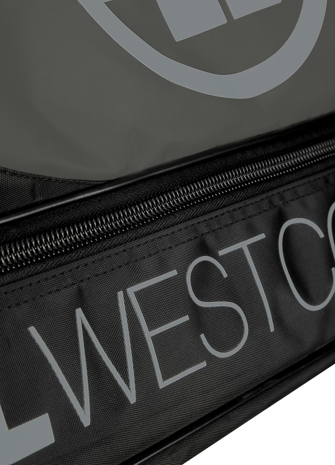 Torba sportowa Pitbull Big Duffle Logo TNT ll czarno/szara