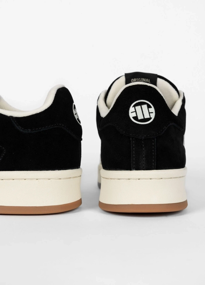 Buty sportowe sneakersy męskie Pit Bull Walker Logo czarne