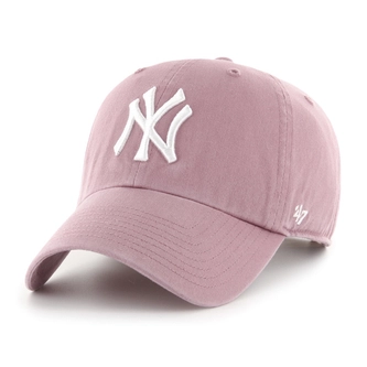 Czapka z daszkiem 47 Brand New York Yankees Clean Up Mauve brudny róż