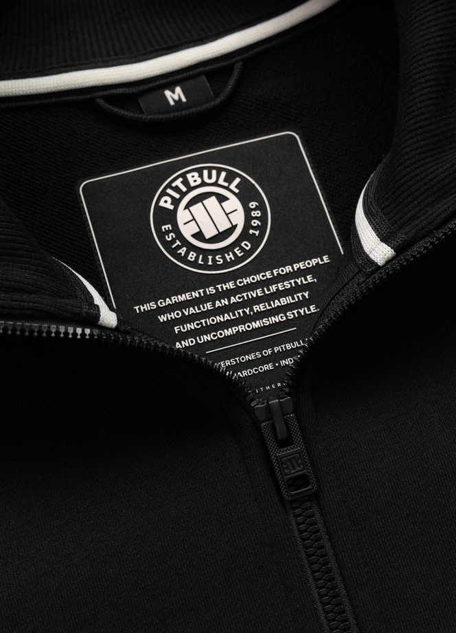 Bluza męska rozpinana Pit Bull Nexus czarna