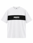 Koszulka męska t-shirt Prosto Root biało/czarna