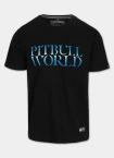Koszulka męska T-Shirt Pit Bull Pitbull World czarna