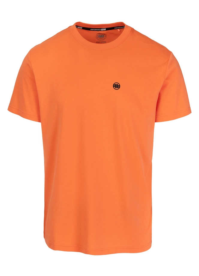 Koszulka męska T-Shirt Pit Bull Pitbull Scott pomarańczowa
