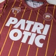 Koszulka męska T-shirt Patriotic Cls Football Rust brązowa