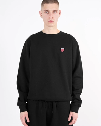 Bluza męska Prosto Shield crewneck czarna