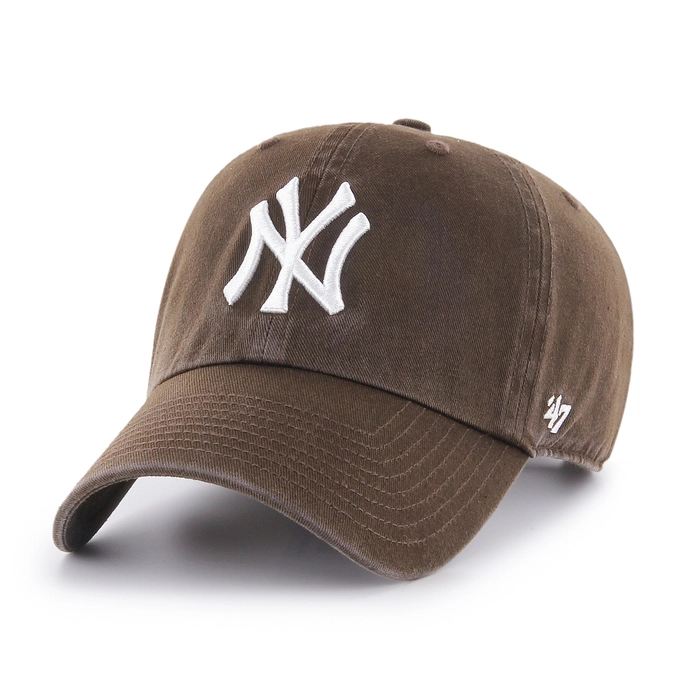 Czapka z daszkiem 47 Brand New York Yankees Clean Up brązowa