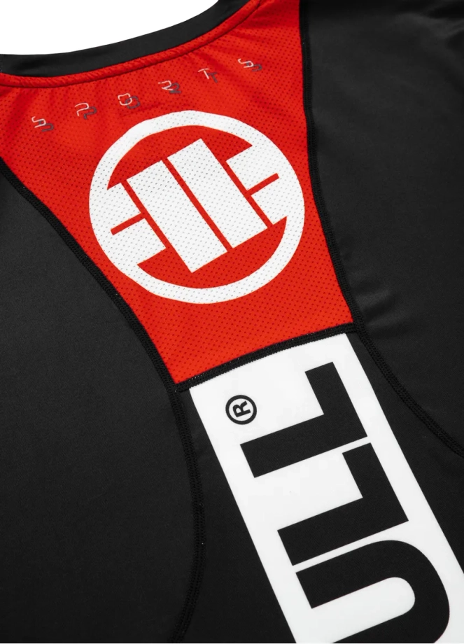 Koszulka Longsleeeve męski Pit Bull Pitbull Performance Pro Plus Hilltop Sports 24 czarna