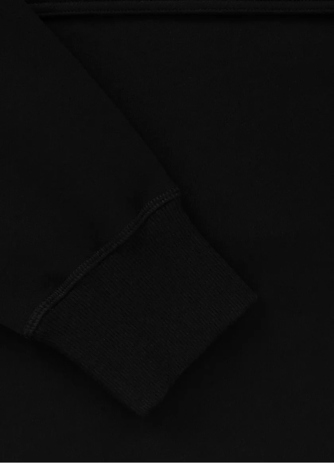 Bluza męska z kapturem Pitbull Pit Bull Two-Color Hilltop hooded czarna