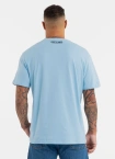 Koszulka męska T-Shirt Pitbull Hilltop jasno niebieska