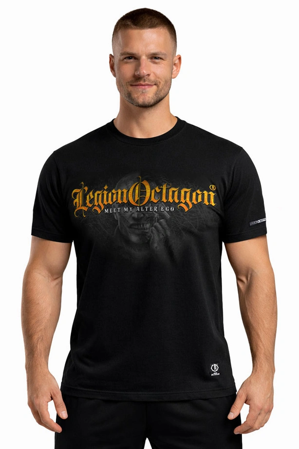 Koszulka męska T-shirt Octagon Meet My Alter Ego czarna