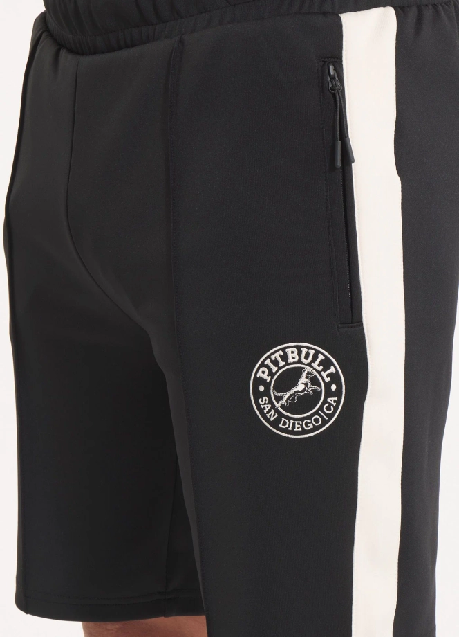 Spodenki szorty dresowe męskie Pitbull San Diego CA czarne