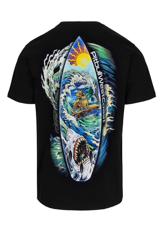 Koszulka męska T-Shirt Pit Bull Pitbull Camino czarna