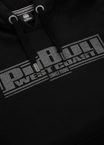 Bluza męska z kapturem Pitbull Pit Bull Boxing FD czarna