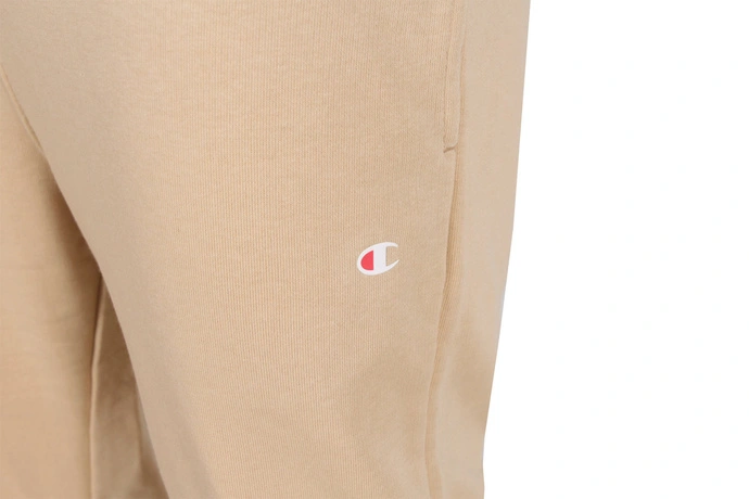 Spodnie dresowe męskie Champion Elastic Pants beżowe