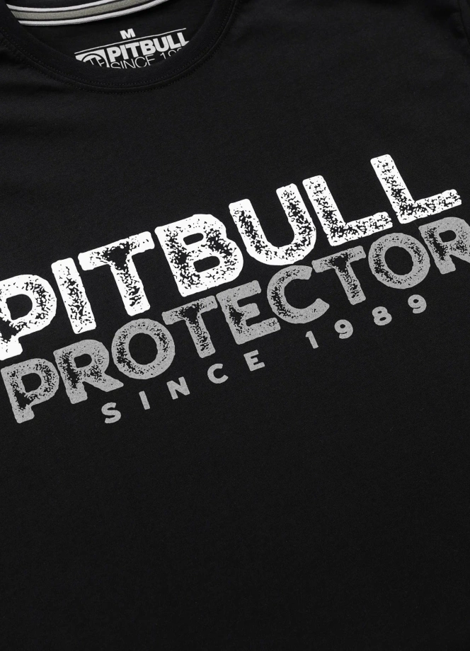 Koszulka męska T-Shirt Pit Bull Protector czarna