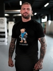 Koszulka męska t-shirt Środowisko Miejskie MMA Bear czarna