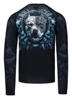 Koszulka męska rashguard Pitbull Longsleeve Pitbull World czarna