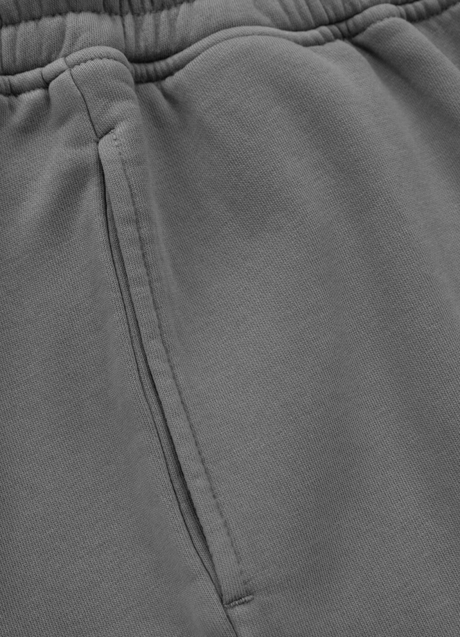 Spodnie dresowe damskie oversize Pitbull Pit Bull Manzanita szare