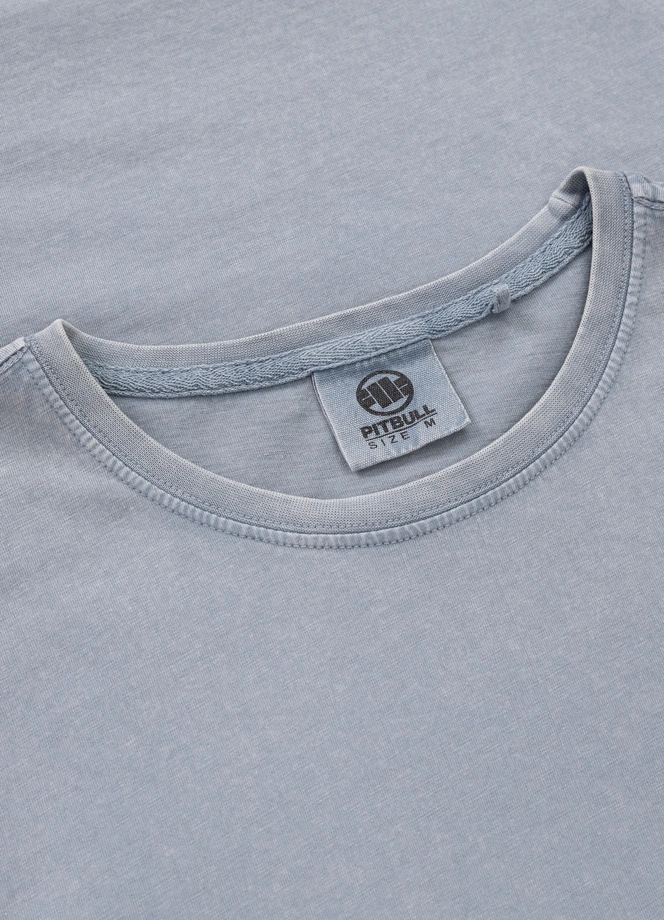 Koszulka męska T-Shirt Pit Bull Pitbull Denim Washed Oceanside 25 jasno niebieska