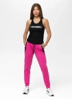 Spodnie dresowe damskie Pit Bull Explory różowe