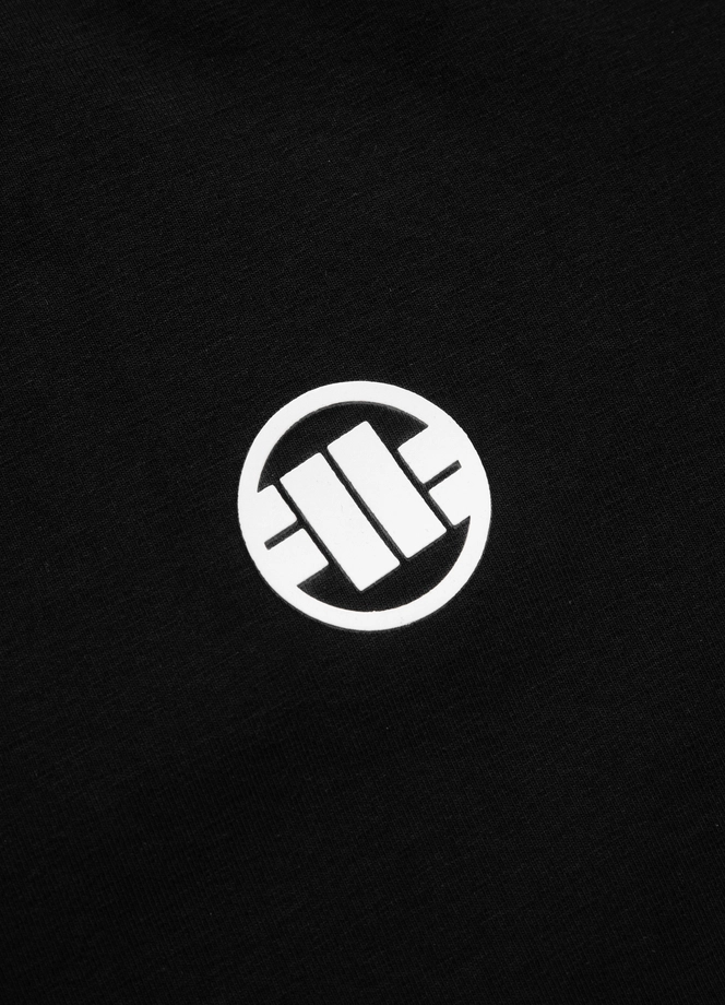 Koszulka męska Polo Pit Bull Pitbull Jersey Small Logo 25 Slim Fit czarna