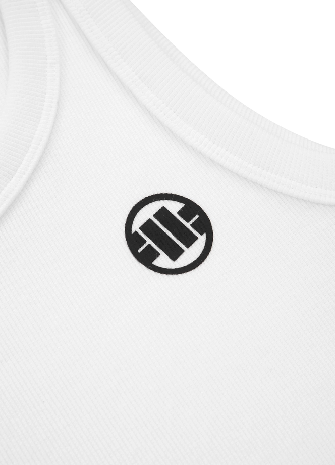 Koszulka Tank Top damski Pit Bull Layla biała