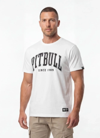 Koszulka męska T-Shirt Pitbull West Coast Norton biały