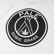 Koszulka męska T-shirt Dudek P56 Palę Sobie Grass biała