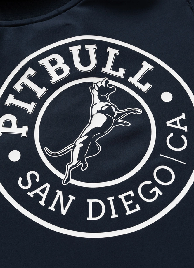 Komplet męski dresowy Pit Bull San Diego CA granatowy