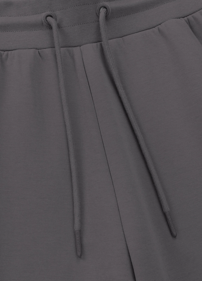 Spodenki szorty dresowe męskie Pitbull Sampson grafitowe szare