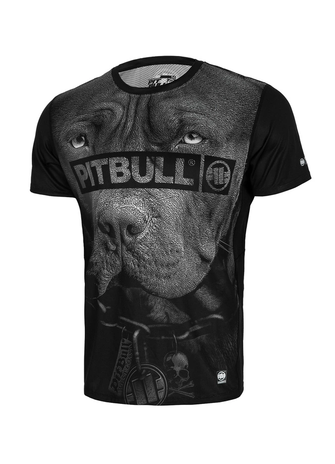 Koszulka T-shirt Pit Bull Pitbull Performance Mesh Born in 1989 czarna