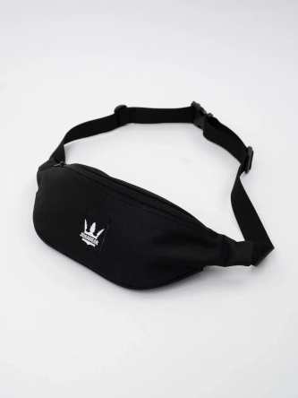 Saszetka nerka Jigga Wear Crown czarna
