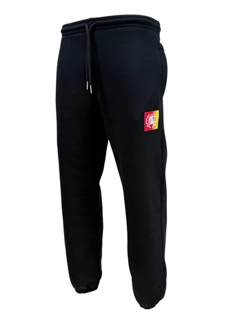 Spodnie męskie dresowe baggy Diil Gradient czarne