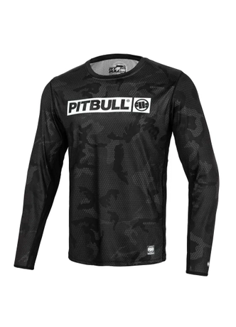 Koszulka Longsleeeve Pit Bull Pitbull Performance Pro Plus Net Camo Hilltop II 24 czarna