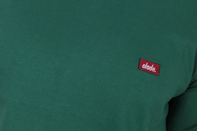 Koszulka męska T-shirt Elade Patch zielona