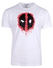 Koszulka T-shirt MARVEL Deadpool big logo white