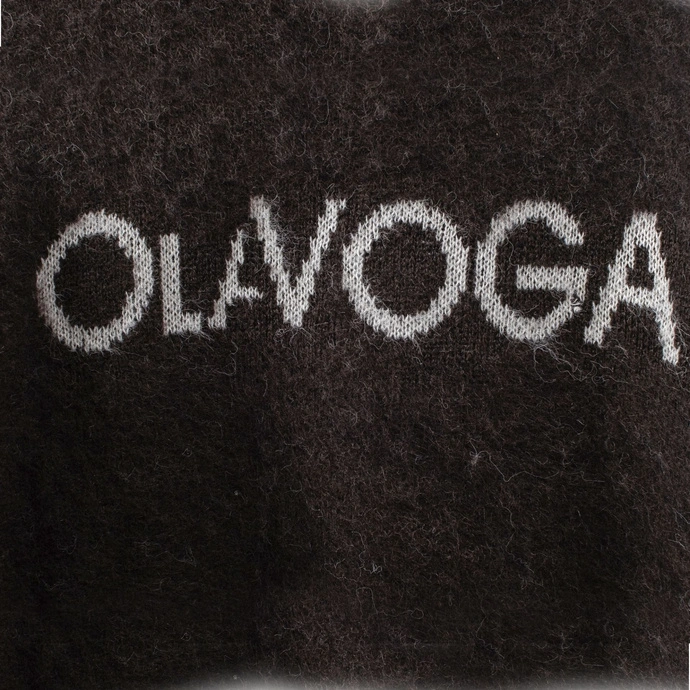 Sweter damski Olavoga VILLA brązowy