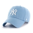 Czapka dziecięca z daszkiem 47 Brand New York Yankees Kids Columbia Clean Up niebieska