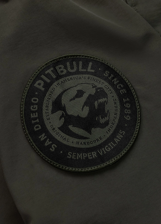 Kurtka męska przejściowa Pit Bull Meandro zielona