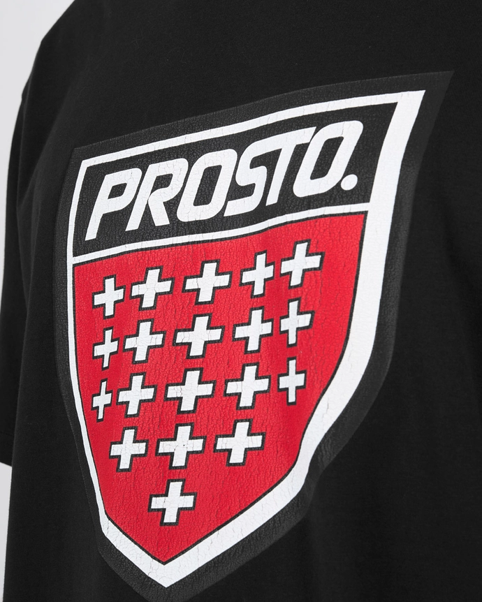 Koszulka męska t-shirt Prosto Infine czarna