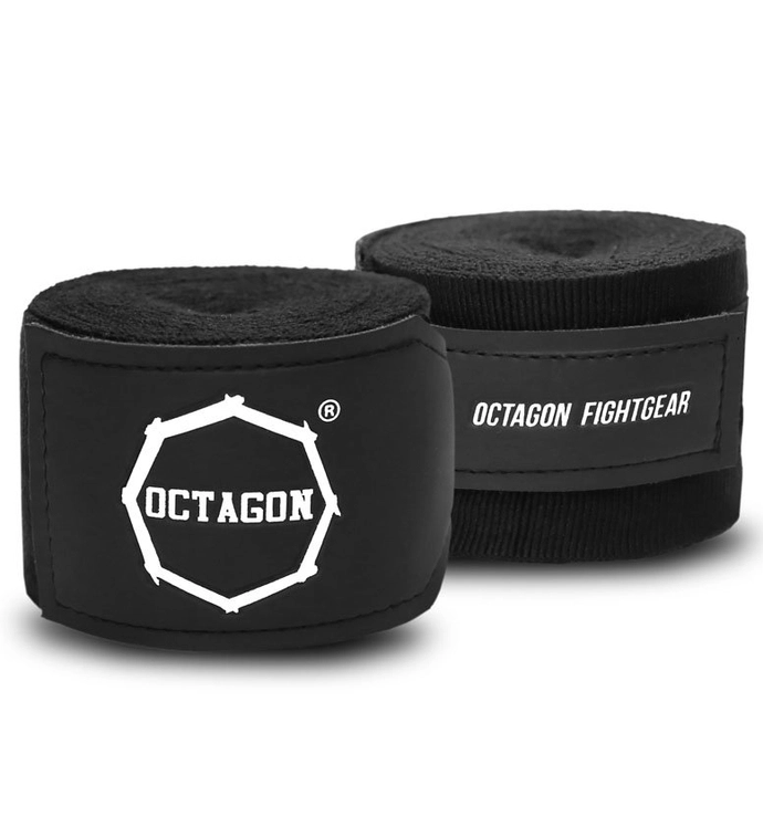 Owijki/Bandaże bokserskie Octagon Fightgear Supreme Basic 3m czarne