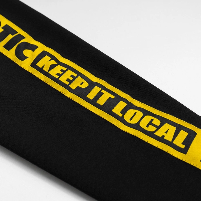 Bluza Patriotic Yellow Tape crewneck black